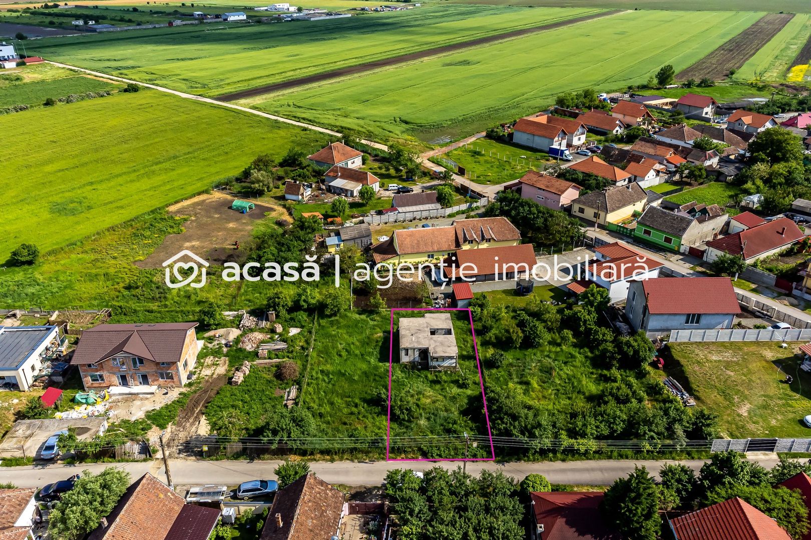 PREȚ REDUS Teren cu proiect casă Vladimirescu - Poză 1