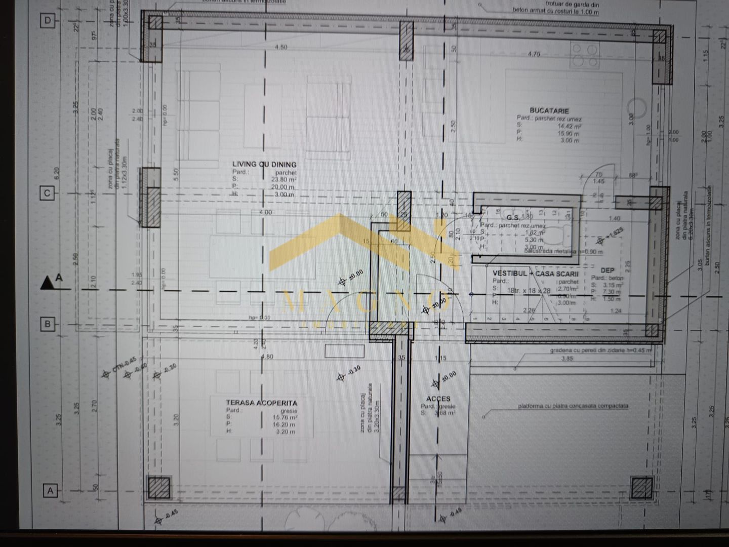 VILA noua 4 camere  + 2 locuri cu fundatie Vladimirescu zona Europa - Poză 11
