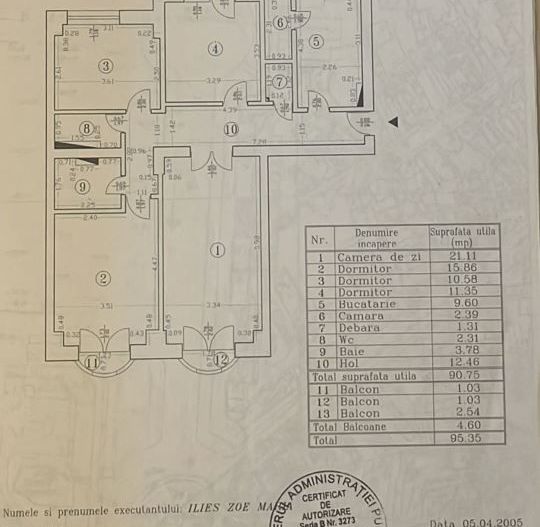 APARTAMENT 4 CAMERE | BULEVARDUL LIBERTATII - Poză 8