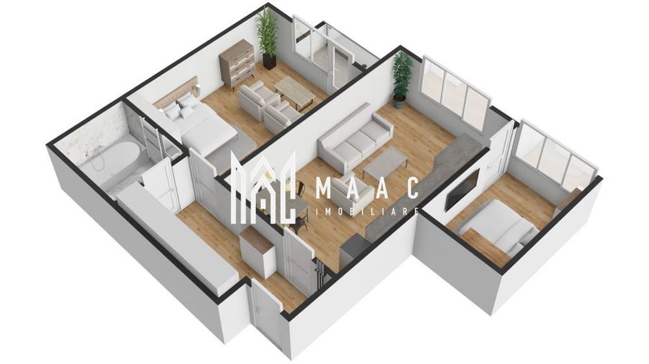 Apartament 2 camere I Loggie I Balcon I Parcare I Șelimbăr - Poză 5