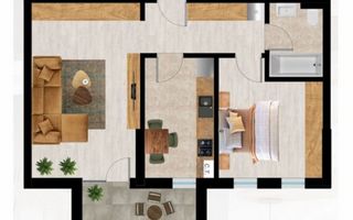 Apartament 2 camere, Timisoara zona NORD, predare Noiembrie 2025! - Poză 1