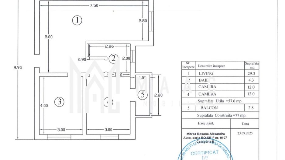 Apartament 3 Camere I Parter I Ștrand I Zona Parc Belvedere - Poză 14