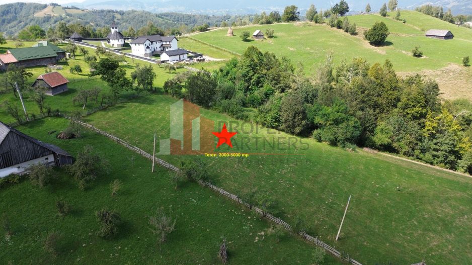 Teren intravilan 3.000–5.000 mp, priveliște panoramică – Bran–Șimon - Poză 4