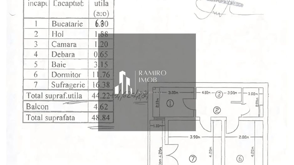 Apartament 2 camere la Bulevard Metrou Titan - Poză 9