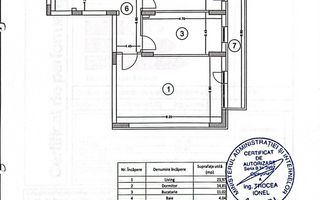 Apartament 2 camere mobilat complet–Militari Residence, Weiner Palada - Schiță 15