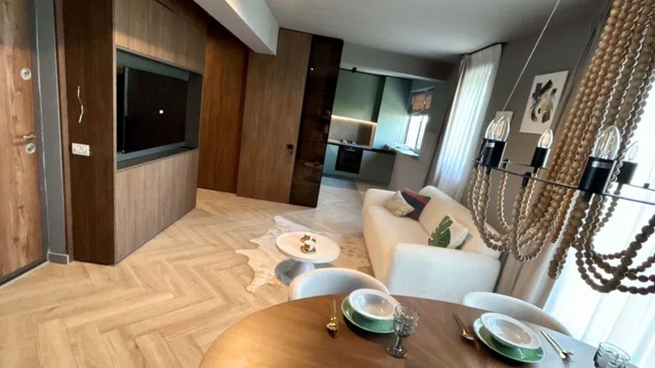 Penthouse 3 camere prima închiriere zona Straulesti - Poză 2