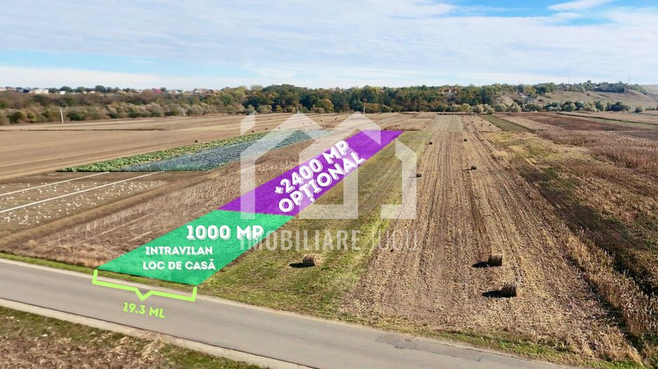 Loc de casă - Teren Intravilan 1000 mp – Jucu de Mijloc - Poză 1