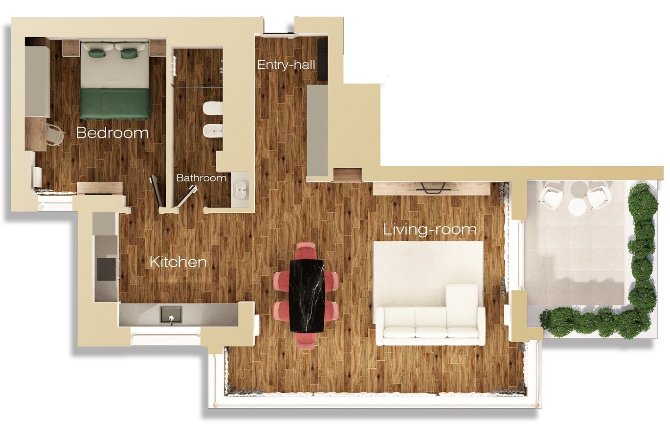 Aparthotel building Unirii B+GF+E+11 floors with 51 apartments, restaurant and SPA - Poză 57