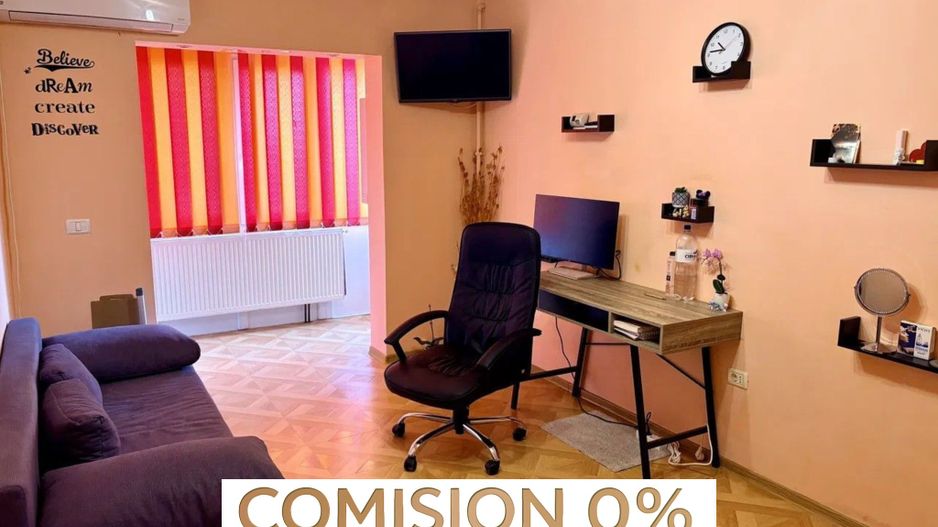 Apartament 2 Camere, 40mp, Centrala, Izolata, Girocului, Comision 0% - Poză 1