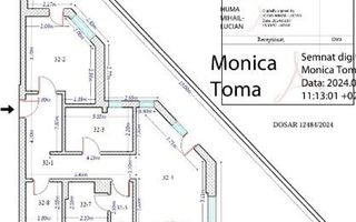 3 camere mobilat | 75mp + 80mp terasa | +parcare | Proprietar - Poză 14