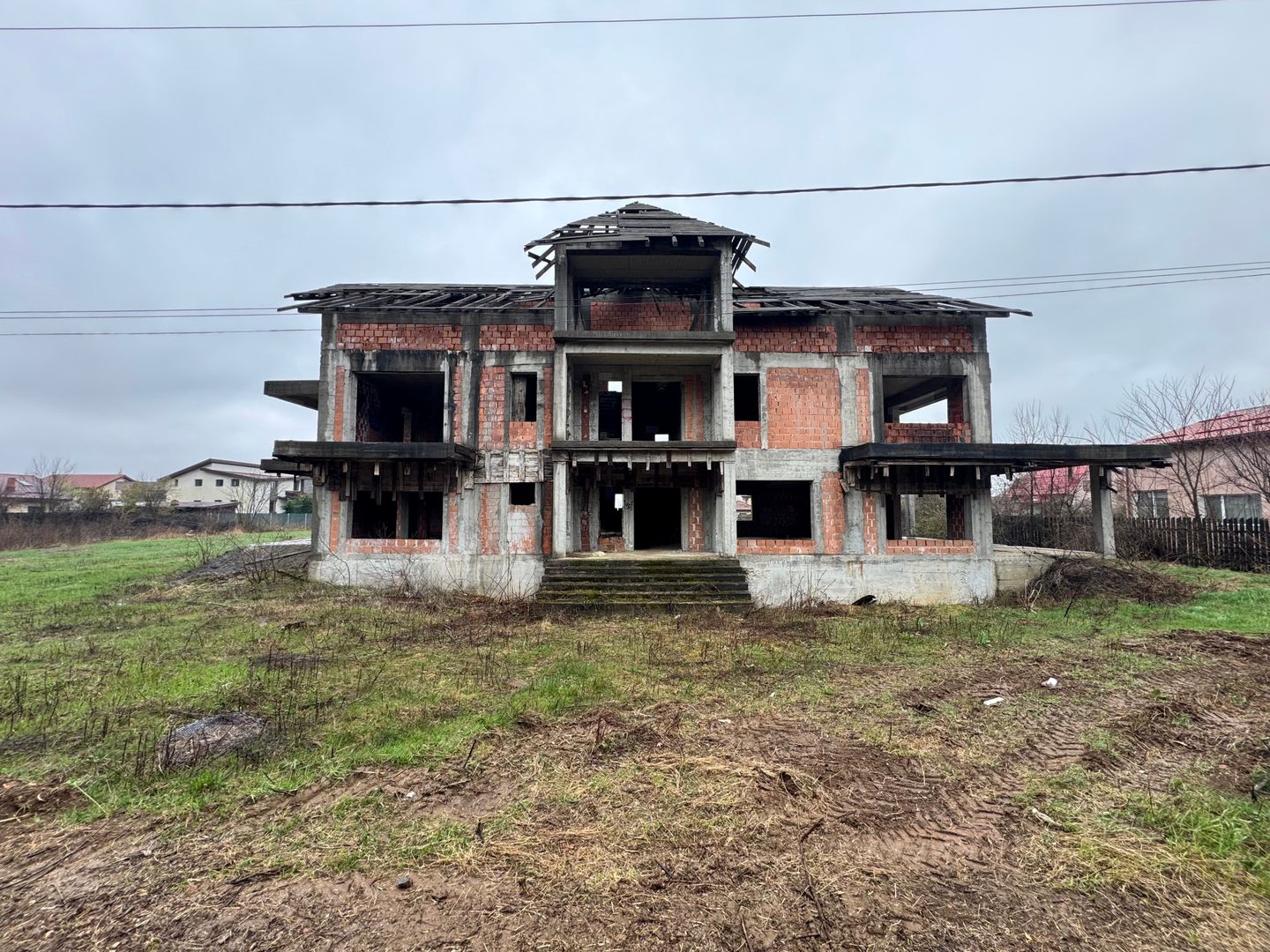 Vila Individuala S+P+1+M cu Teren 1000mp langa Padure - Balotesti - Poză 8