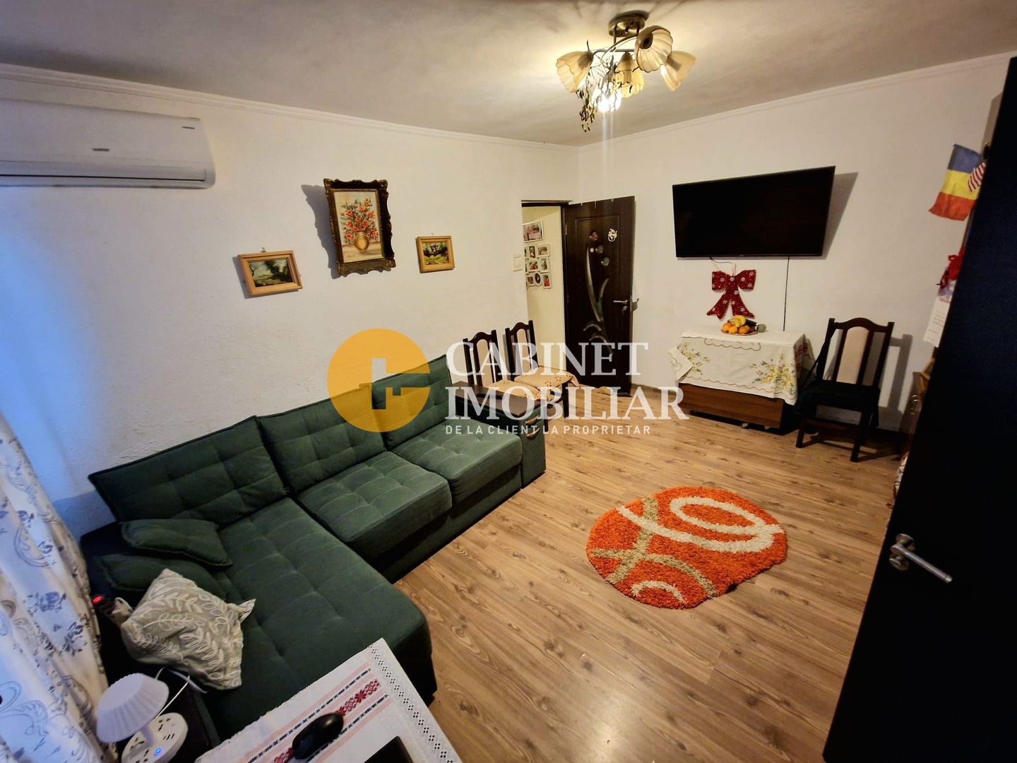 3 Camere-Etaj 2-MOBILAT/UTILAT- Zona Zimbru - Poză 1