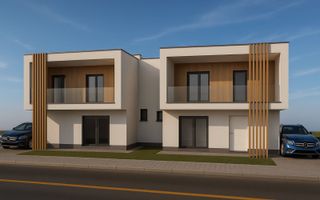 Casă modernă tip duplex, 4 camere – Șelimbăr, zona Triajului - Poză 1