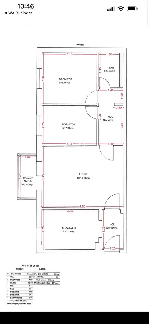 Apartament 3 camere cu logie | utilat mobilat | Mihai Viteazu | Sibiu - Poză 9