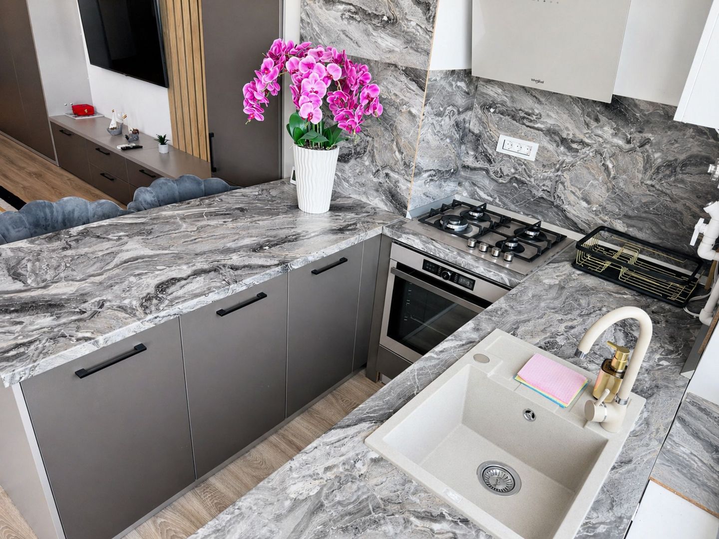 Studio premium cu vedere la mare – Building Ștefan Lake 2 - Poză 17