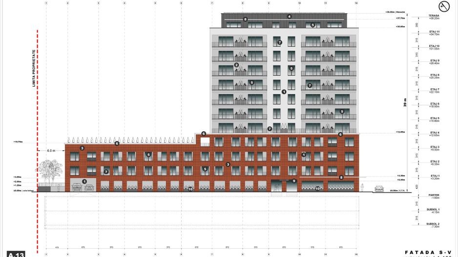 Teren cu Autorizatie de Construire | Calea Plevnei | 68 apartamente - Poză 14