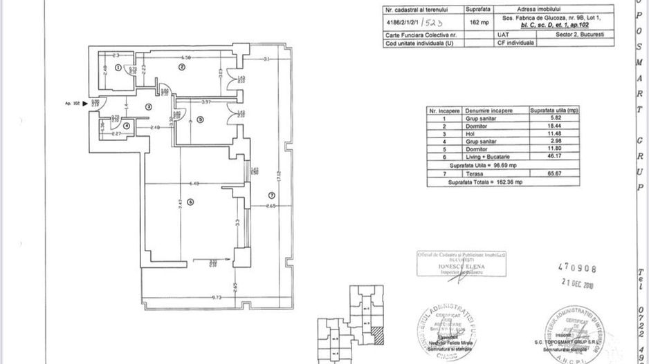 Apartament UPGROUND 3 camere 163 mp - Poză 2