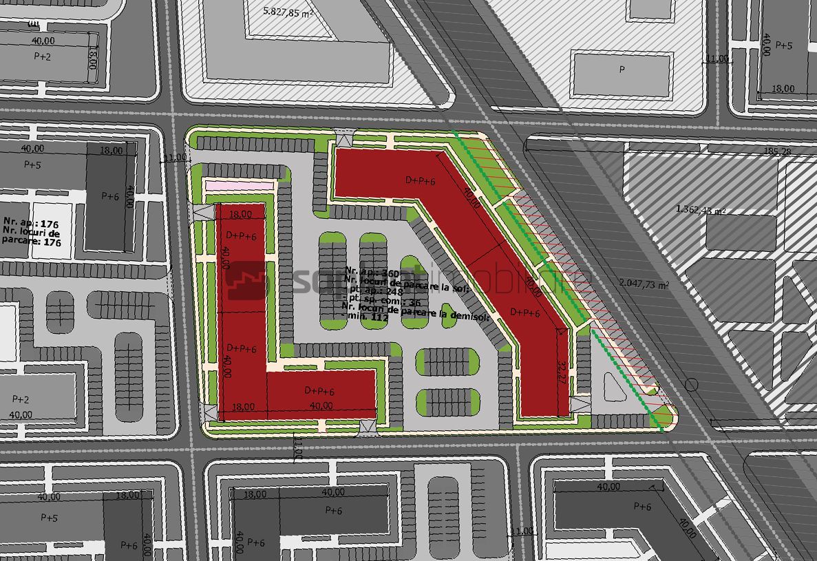 Viena Residence | Teren pentru construcție blocuri D+P+6E - Poză 1