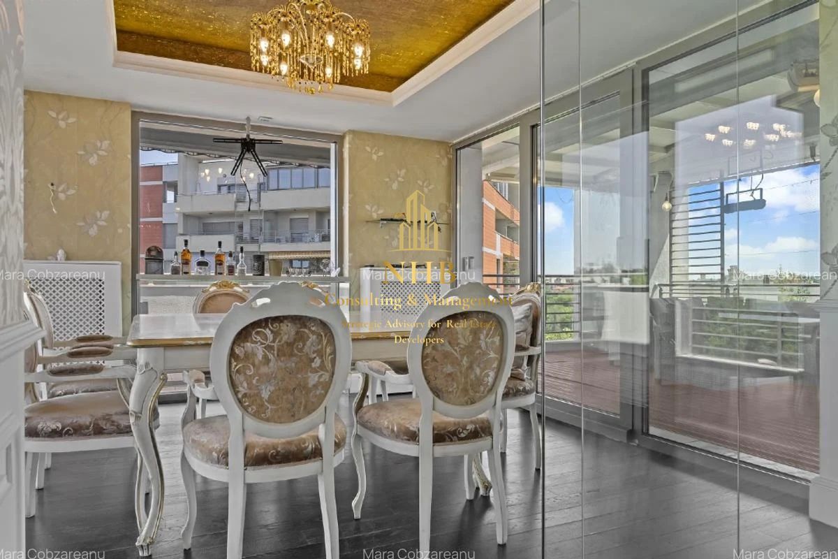 Penthouse 4 camere Green Lake Sisesti + 2 locuri de parcare! - Poză 2