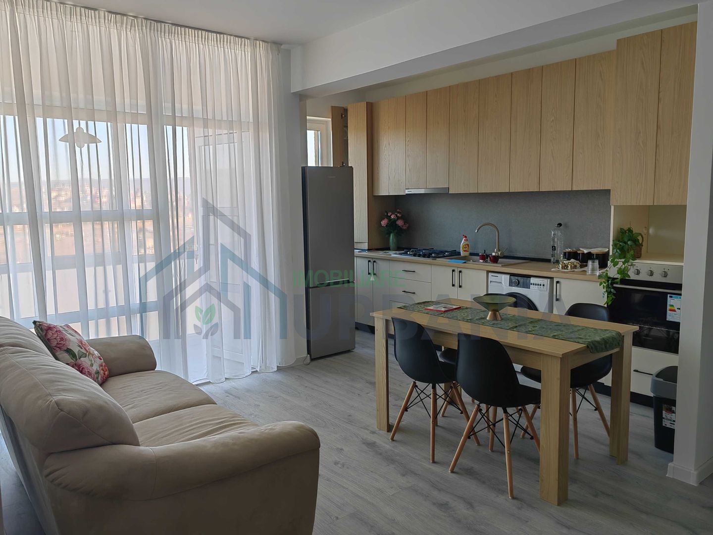 Apartament 2 camere open space, mobilat si utilat, Visoianu, Lunca Cetatuii - Poză 1