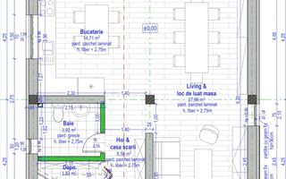 Casa Individuala Moderna cu 4 camere si 316 mp curte, in Cristian - Schiță 19
