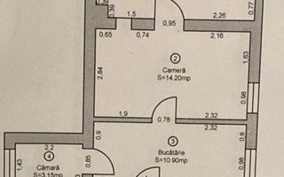 Apartament 2 camere | 45 MPU | Parter inalt | Ultracentral - Poză 7