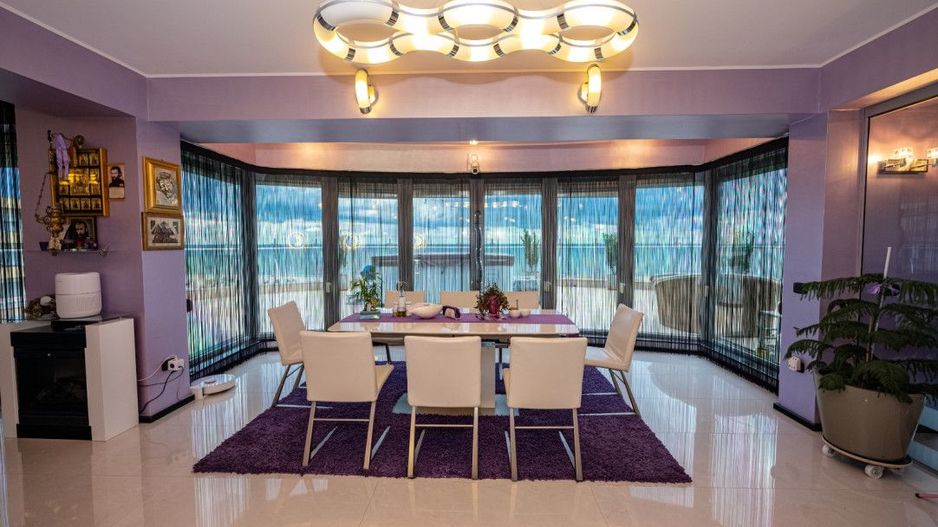 Statiunea Mamaia -UNICAT- Penthouse 220 mp cu vedere frontala la mare si jacuzzi - Poză 7
