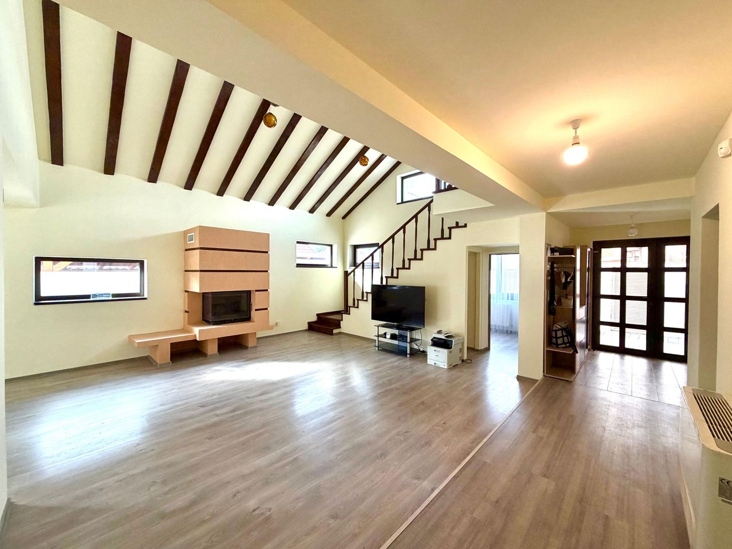 1100 e/ mp - Casa individuala  - 700 mp teren - la asfalt - Sacalaz - Poză 1