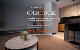 ALEXANDRIEI 152 | 3 CAMERE | 98 MP UTILI | BALCON SI TERASA - Poză 1