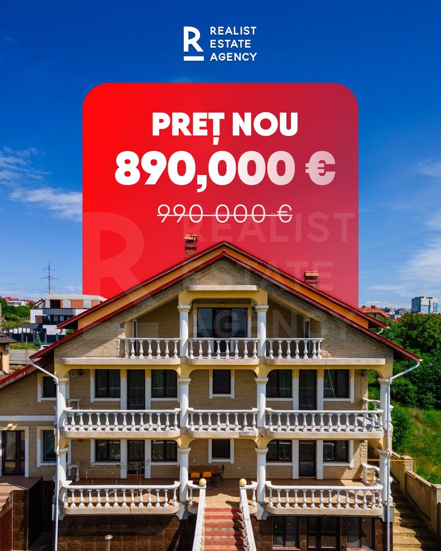 Casă în 4 nivele, amplasat pe strada Chicago, Stăuceni. - Poză 1