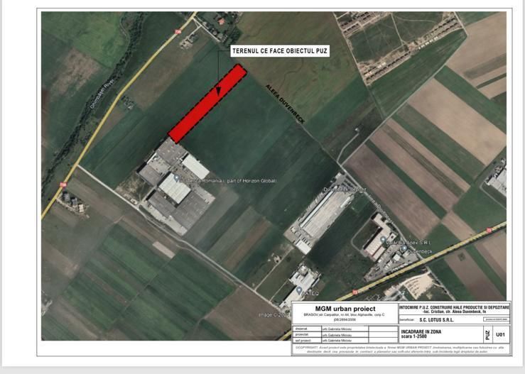 Teren Intravilan constructii hale Cristian - Poză 1