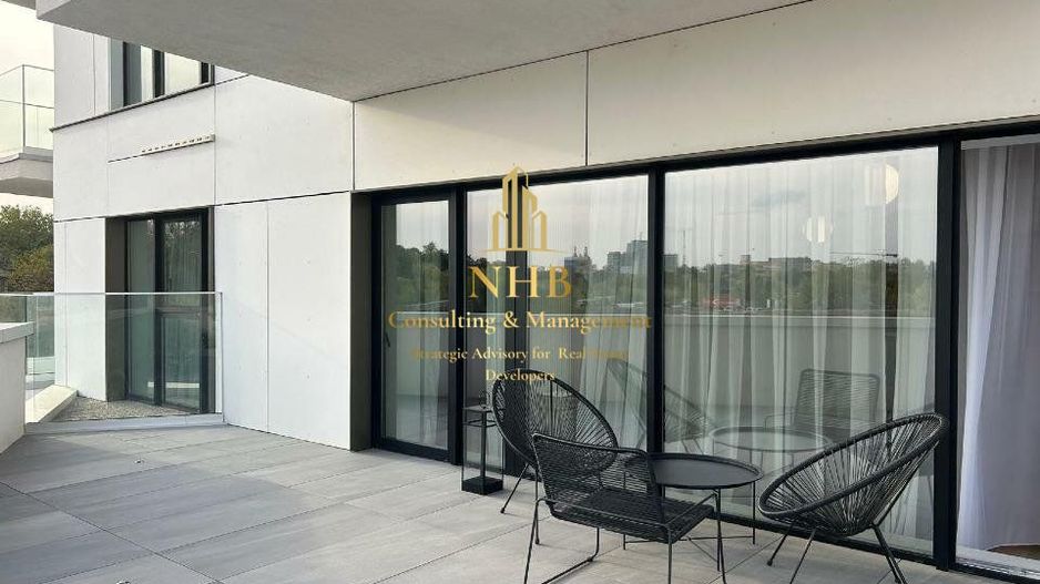 Apartament de vanzare -3 camere One Verdi mobilat cu stil si terasa 40,6mp - Poză 2