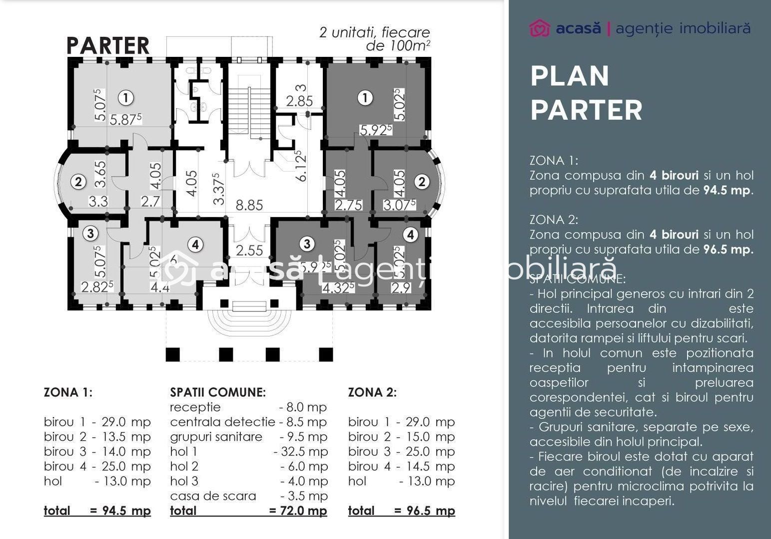 Birouri de închiriat in cladire simbol - Poză 10
