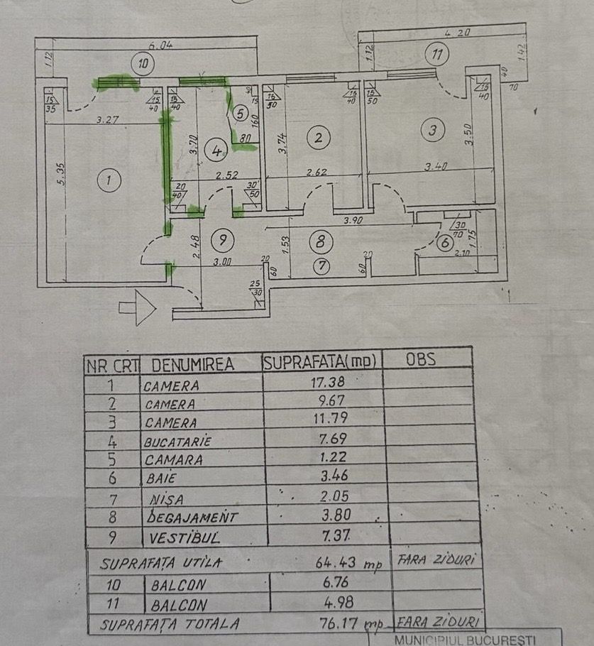 Apartament modern cu trei camere, bd. Obregia, 179.000€ negociabil - Poză 12
