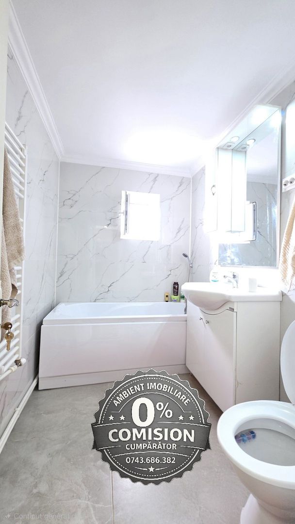 Apartament cu 2 camere (modificat în 3 cam.), etaj 1, VASLUI-zona CRUCEA GĂRII; - Poză 6