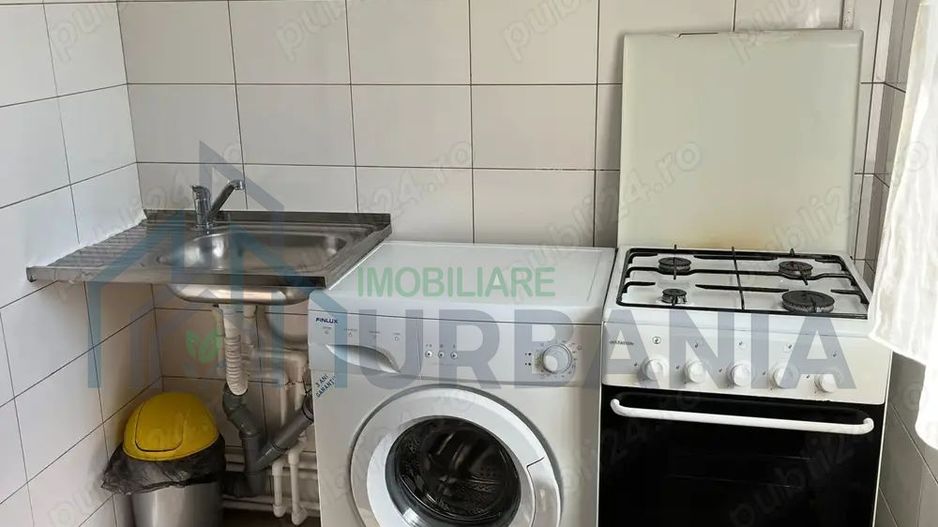 Apartament 1 cameră, zona Podul de Fier, mobilat, utilat, balcon, loc de parcare - Poză 3