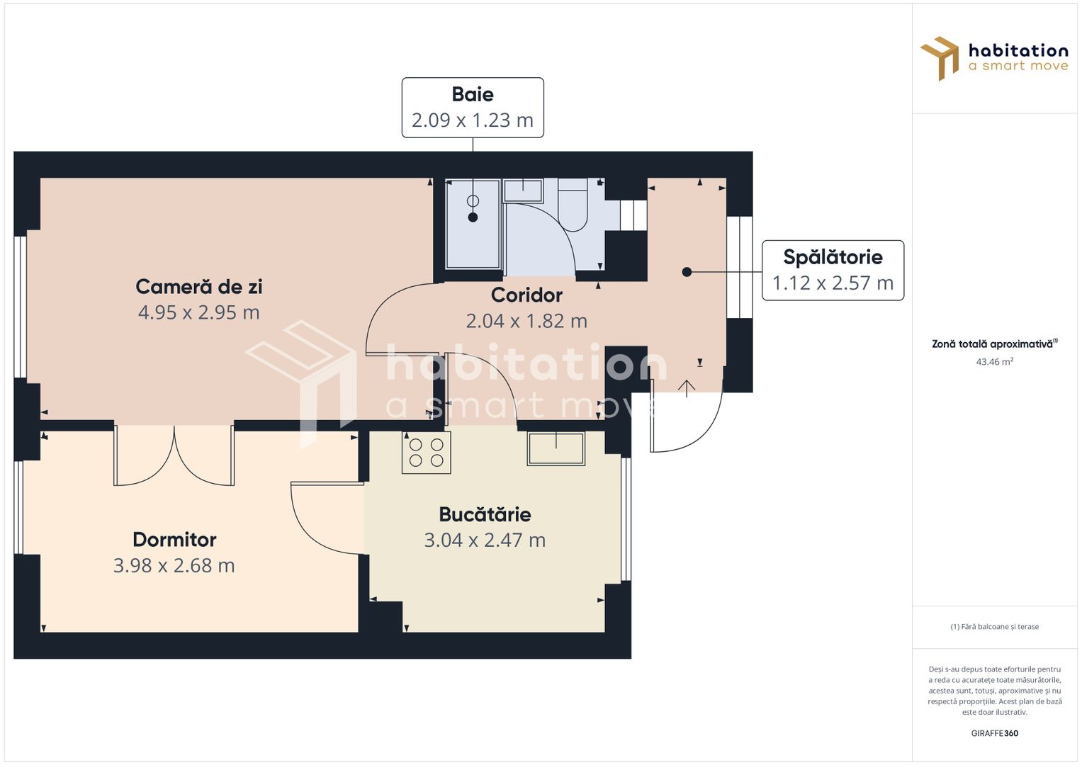 Apartament 2 camere, primitor, cu garaj, in zona Centrala-Universitate - Poză 20