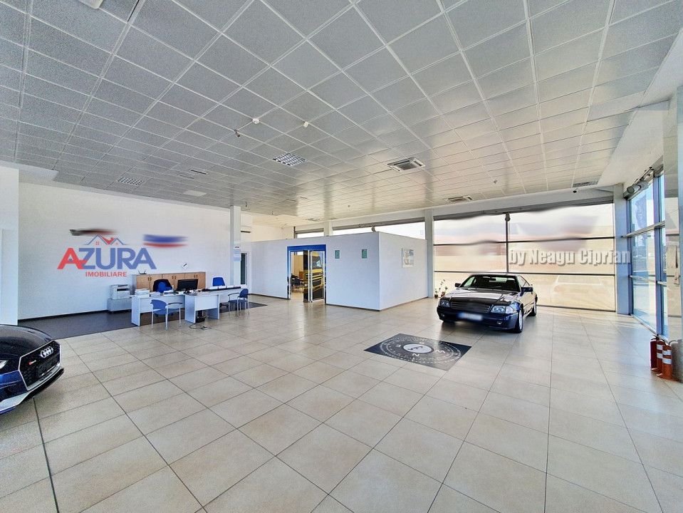 Spatiu Showroom + parcare, Stradal, DN65 Tiriac Auto Albota Pitesti - Poză 9