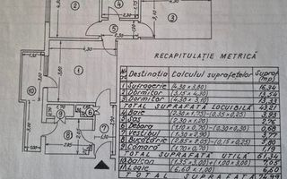 Apartament 3 camere 75mp | Barbu Vacarescu | 2 balcoane | Fara Risc | - Poză 9