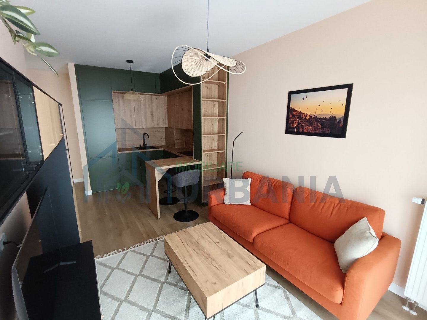 Studio complet mobilat și utilat în Silk District, cu loc de parcare inclus - Poză 1