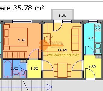 Apartament cu 2 camere in zona Piața Progresul - Poză 7
