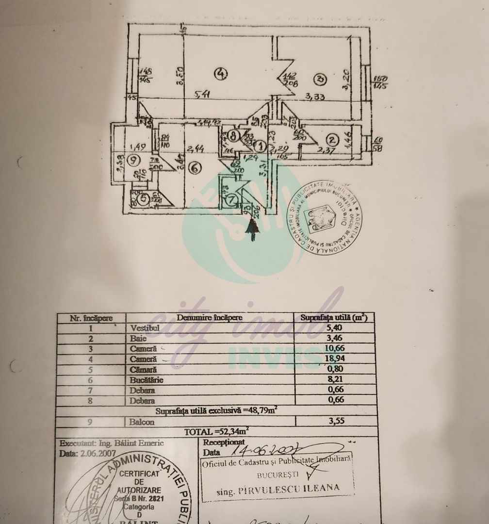2 camere cu CENTRALA PROPRIE Bd Basarabia-Baba Novac - Poză 9