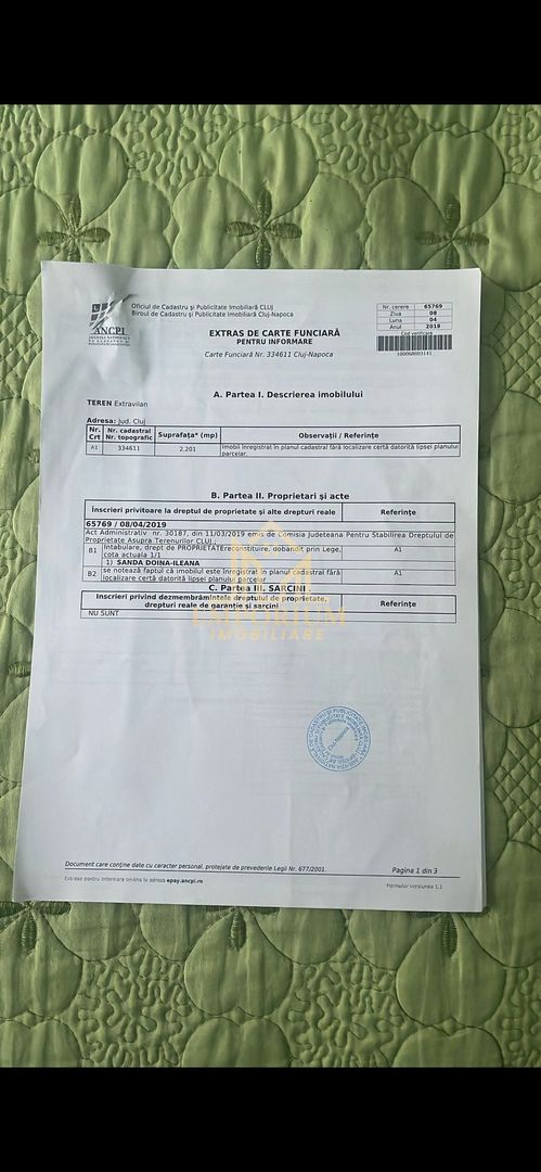 Teren Extravilan, Oportunitate, COMISION 0, B-dul Muncii, Centura Cluj - Poză 7