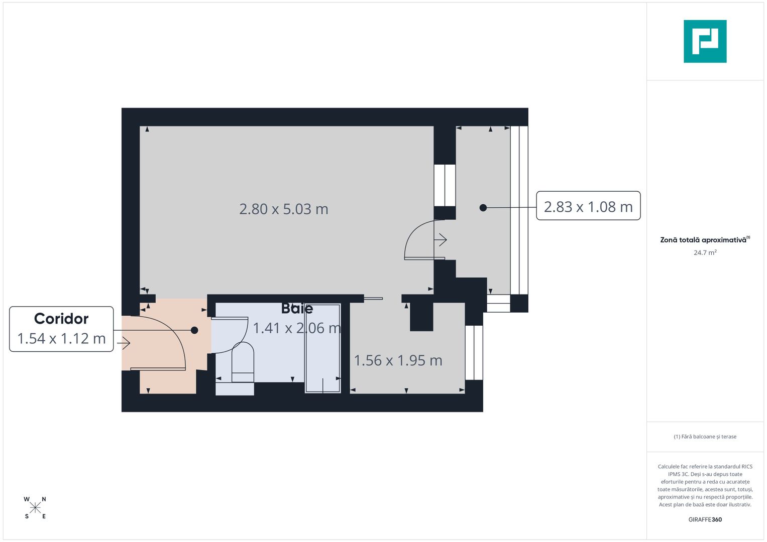 Garsonieră Confectii o cameră - Poză 7