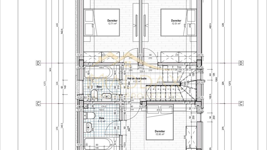 Vila moderna 6 camere // 190mp // teren 300mp / Tunari - Schiță 18