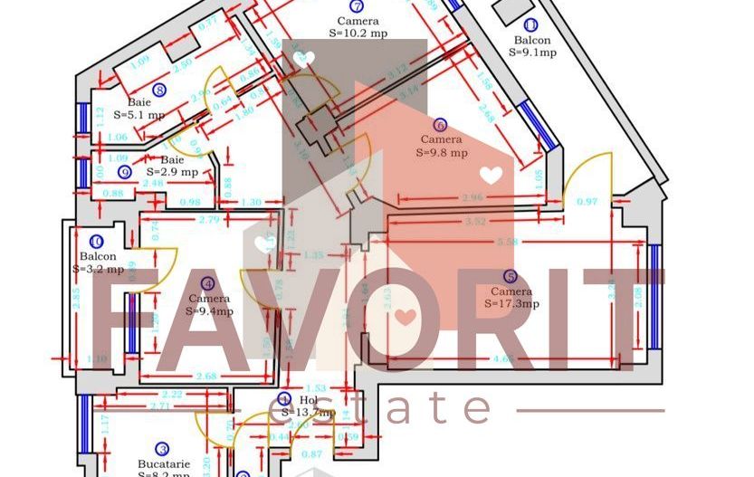 Oportunitate de cumpărare – Apartament 4 camere decomandat, zona Șagului - Poză 13