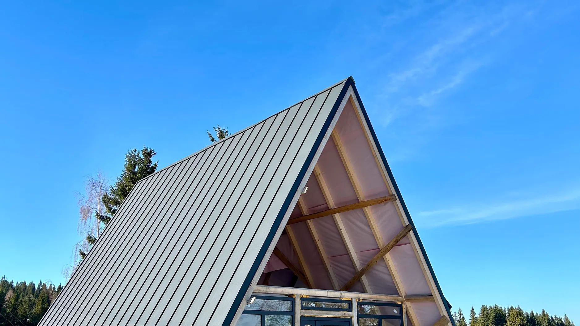 Cabana A-Frame de vânzare | Mărișel – view spectaculos - Poză 1