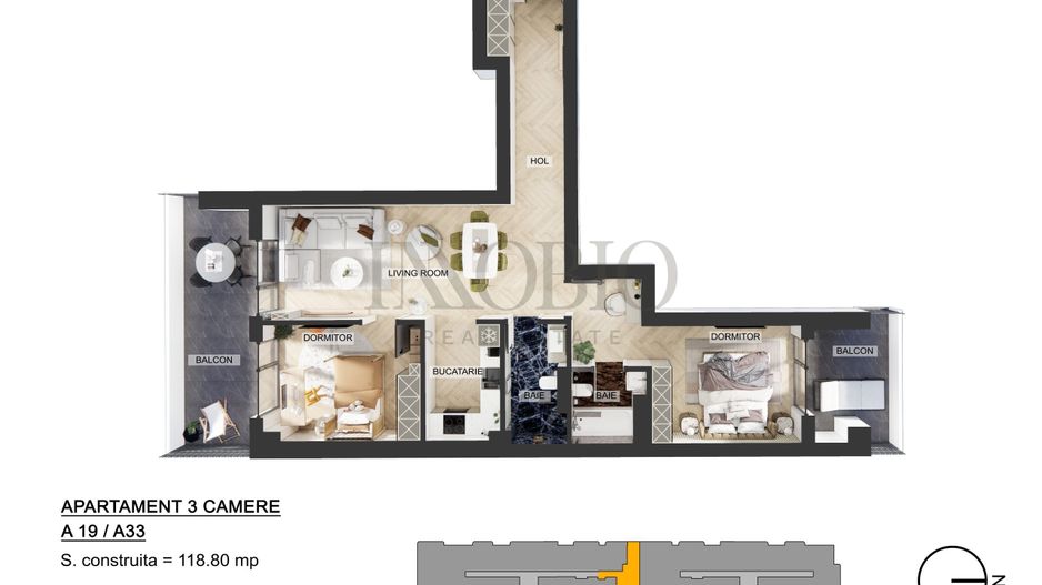 Apartament 3 Camere | Pipera Plaza - Poză 4