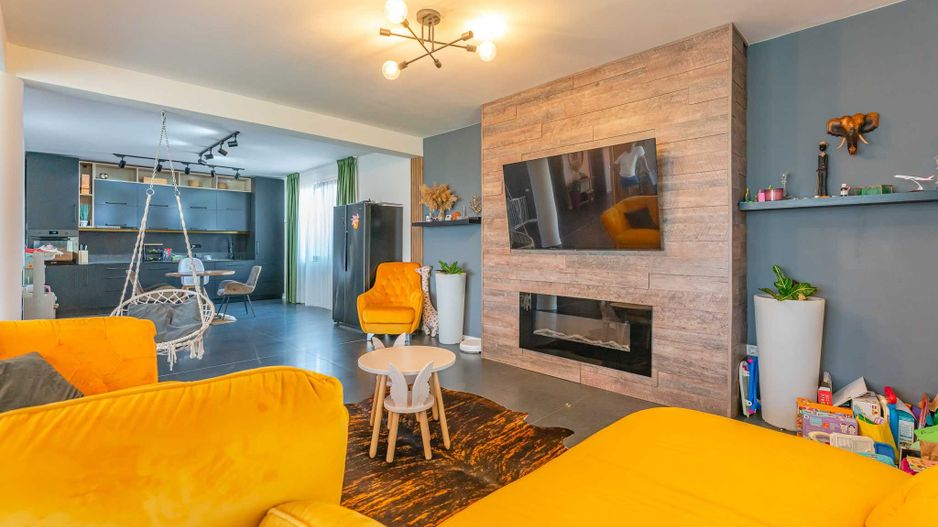 Casă individuală nouă, modernă, în Sânpetru, zona Triaj (Brasov) - Poză 4