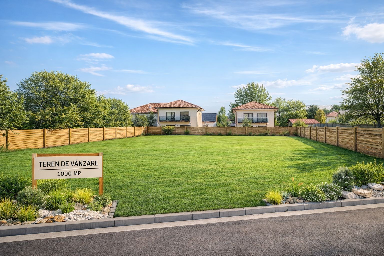 Teren 1.000 mp intravilan Tunari – utilități complete - Poză 1